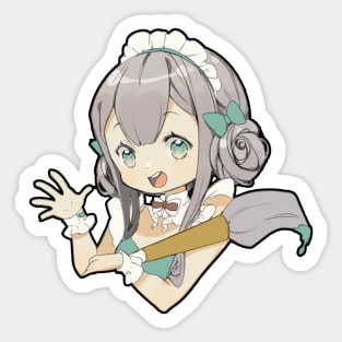 Mintea — the Maid Artist Sticker